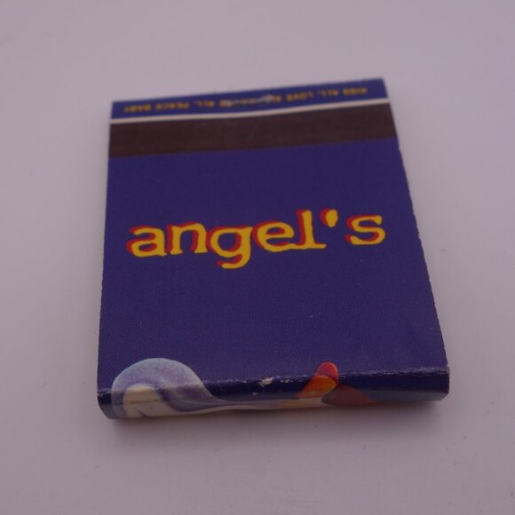 Vintage Montreal Night Club angel's 3604-St-Laurent 282-9944 Matchbook - Picture 2 of 11